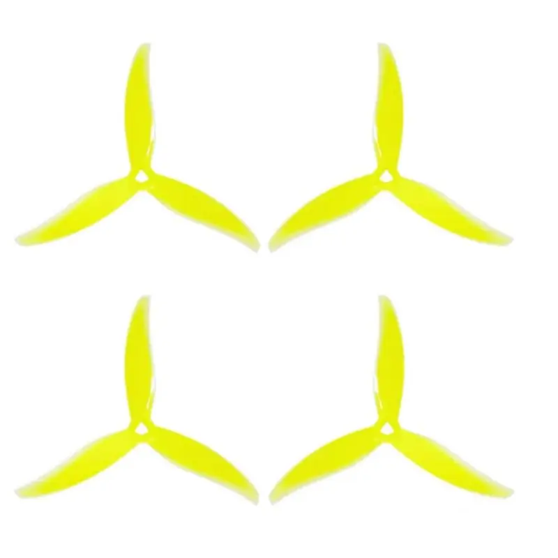 كسر الرياح T5146 مجداف أمامي وخلفي 5 بوصة آلة معبر 3 أوراق المروحة 5.1 بوصة زهرة مقاومة للقلي المتوازن