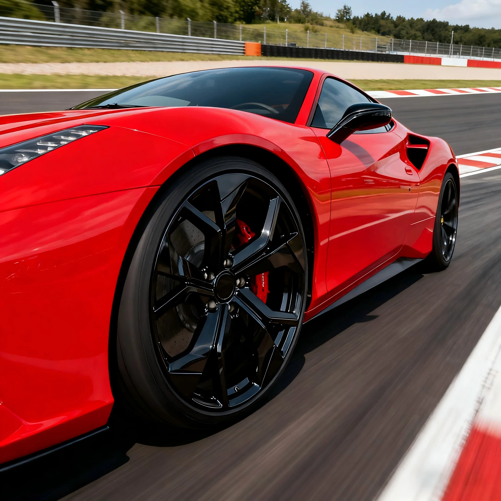 سبائك الألومنيوم عجلات مزورة لسيارات الركاب PCD 120 مللي متر عرض 9J-9.5J ET 45-49 مللي متر للاستبدال/الإصلاح #6