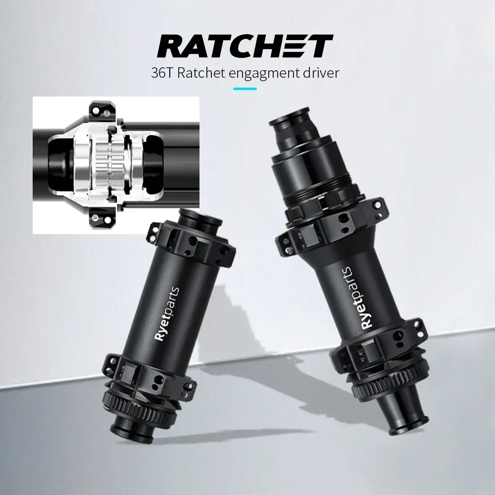 

RYET MTB Hub Straightpull BOOST 28 Hole Bushing 36T Ratchet HG XD MS Core 12 Speed Thru Axle 28h Maza Bicycle Hubs 148 Parts