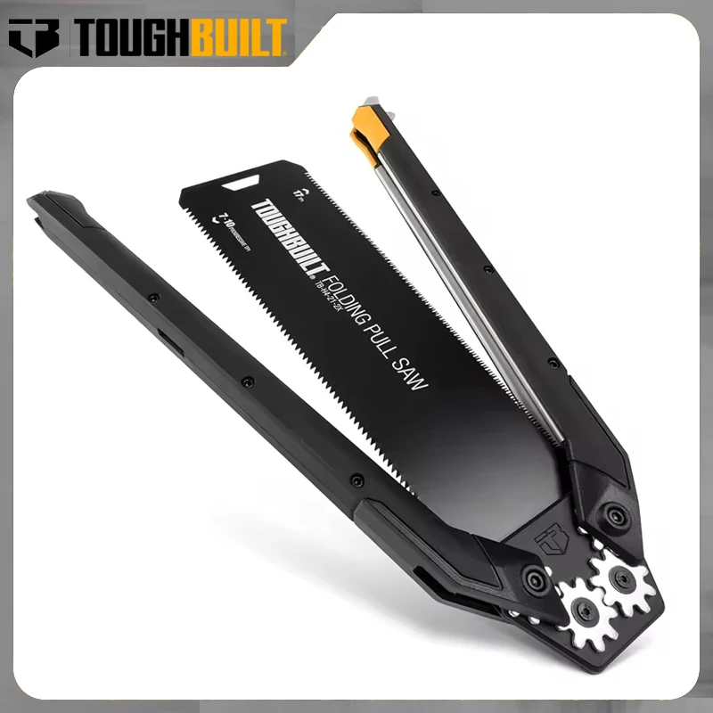 

TOUGHBUILT TB-H4-21-2X Folding Saw Fast Efficient Manual Panel Saw Fine Cutting Durable Portable Hand Tools