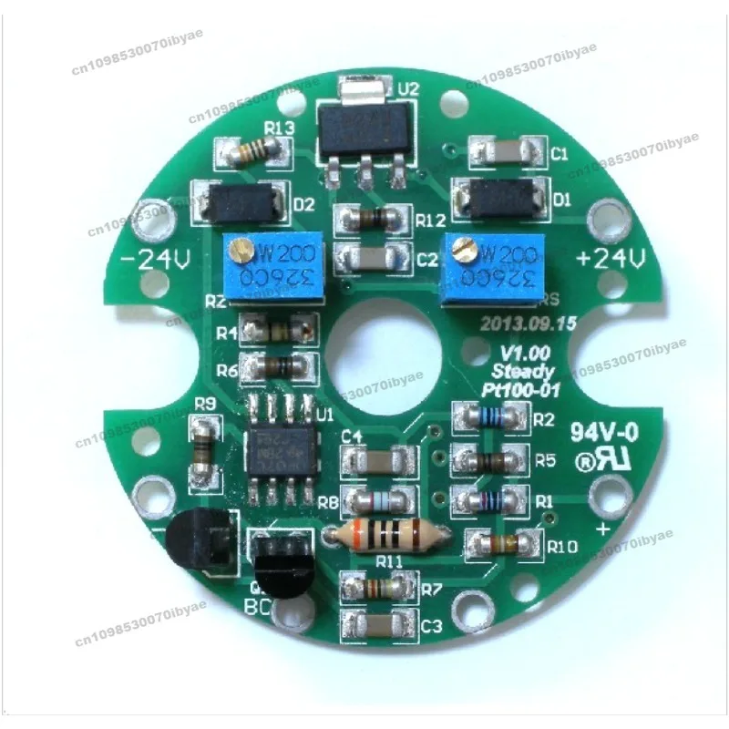 For Transmitter Pt100 Finished Board, Thermal Resistance, Low Drift Temperature Control Module Circuit Diagram