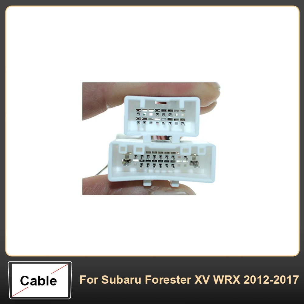

Car Wiring Harness Adapter Canbus Box Decoder Android Power Cable For Subaru Forester XV WRX 2012-2015