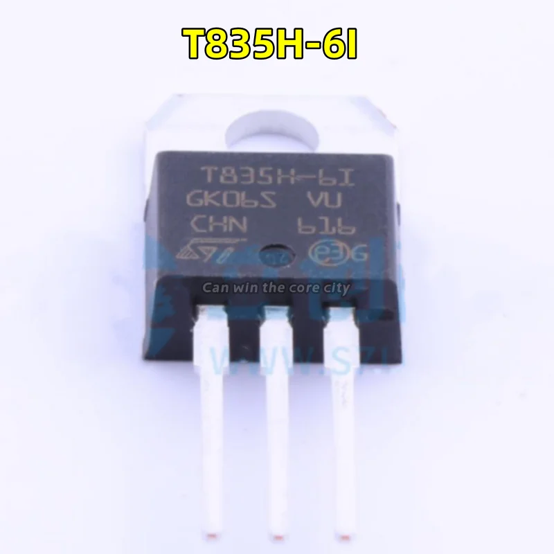 

1-100 PCS/LOT T835H-6I T835H-61 TO-220 bidirectional silicon controllable technology 600V8A spot new imported original