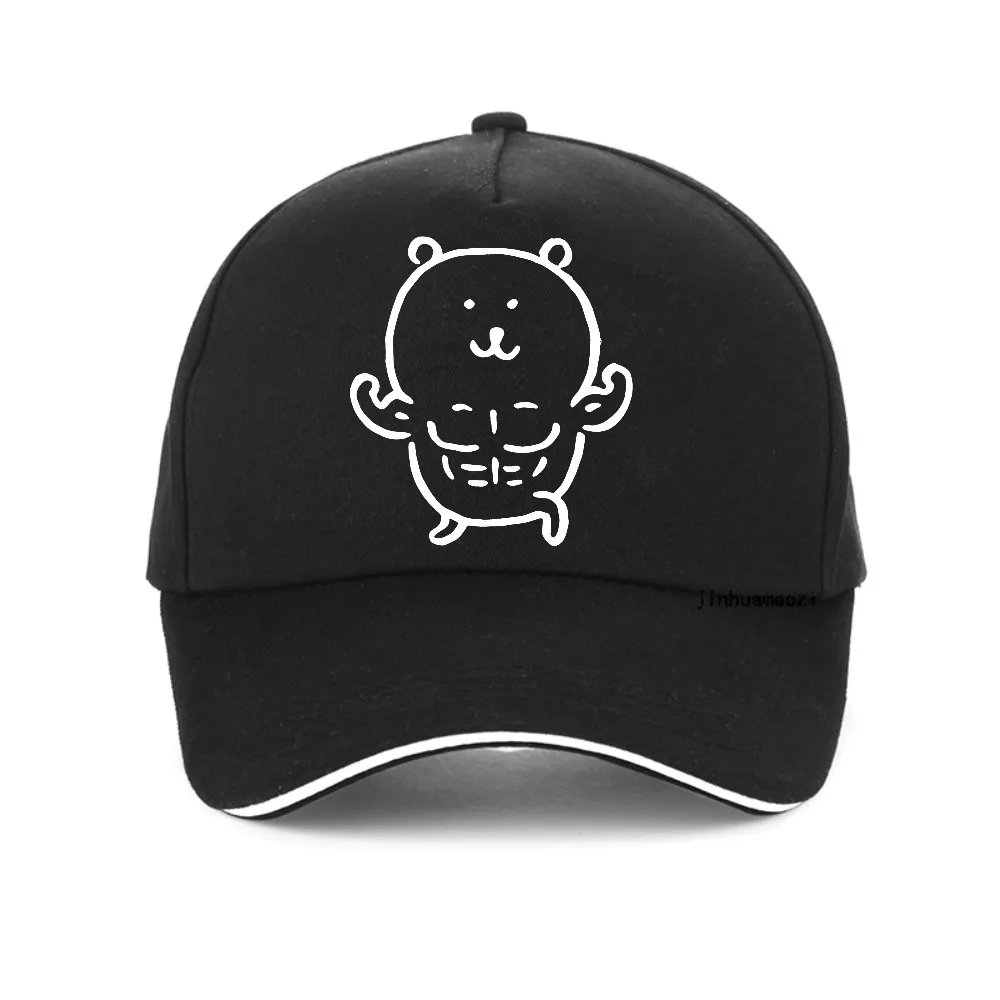 

Muscle Bear Unisex Baseball Caps Adjustable Casual Snapback hat Outdoor Breathable Sunscreen Hat fashion Hip-hop Hats