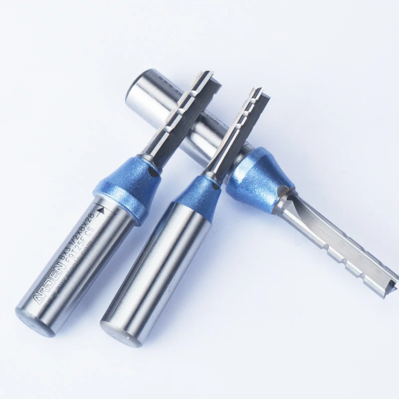 Arden High Speed  1/2 3Flutes TCT Trimming Straight Milling Cutter for MDF Wood Drill Engraving Router Bit 73006208
