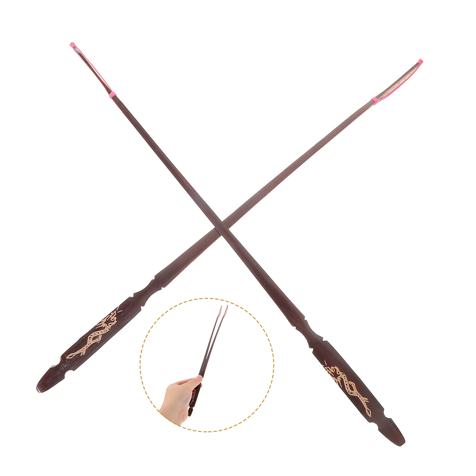 

Yangqin Bamboo Musical Parts Dulcimer Supplies Key Mallets for Piano Accessories Stick