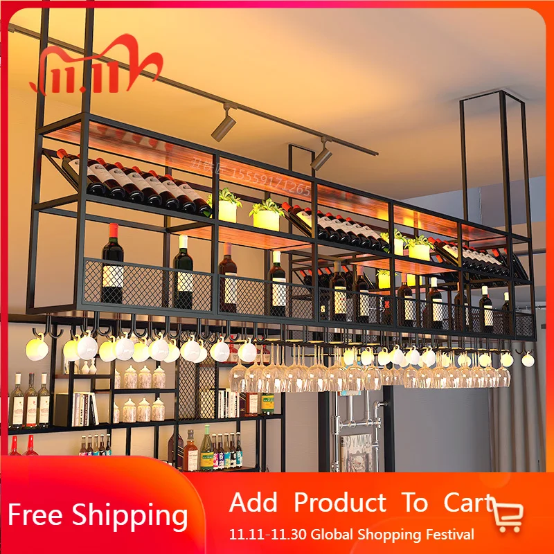 

Rustic Antique Wine Cabinet Luxury Display Modern Standing Buffet Wine Cabinet Display Wall Outside Wood Vinoteca Decoration