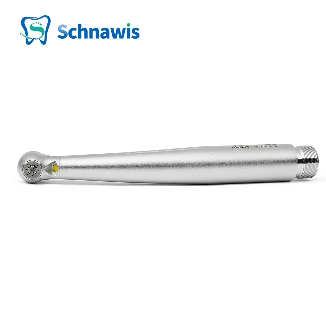 Schnawis LED Dental High Speed Handpiece Dentistry Air Turbine Handpiece with Four Water Sprays Handpiece 2/4Hole Dentist Tool