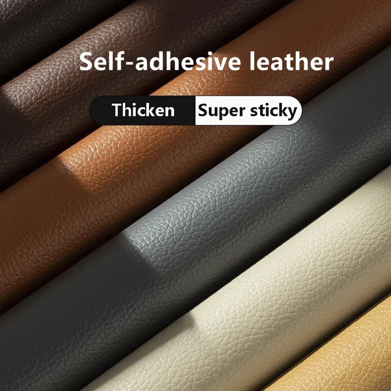 Strong Stickiness Thickened Self-adhesive Leather PU Leather Fabric Repair Patch for Sofa Car Seats Chairs Leather Repair Tape