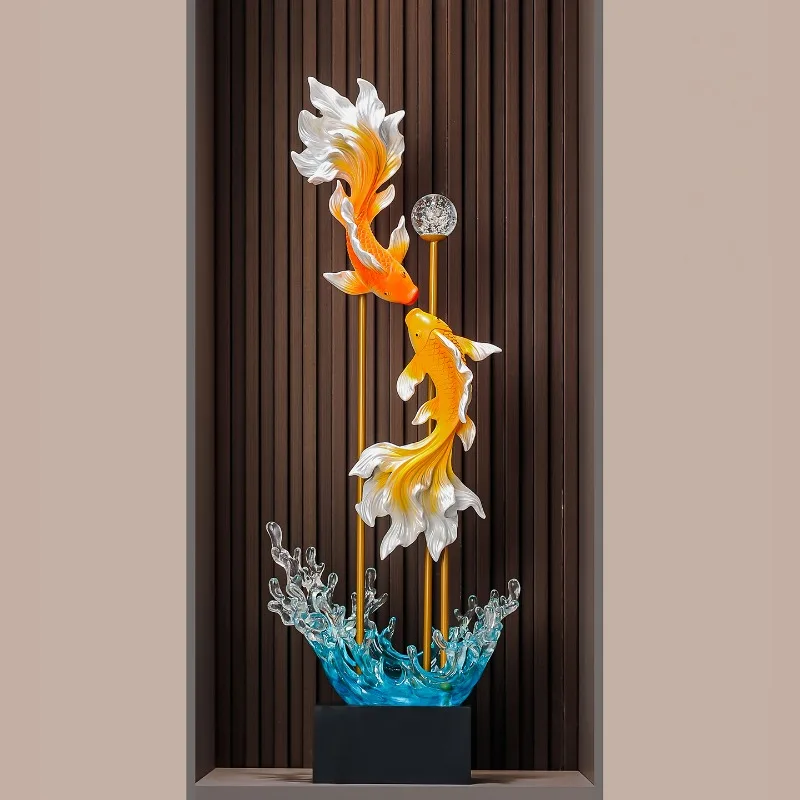 Resin decorative ornament housewarming opening gift home office light luxury atmosphere landing
