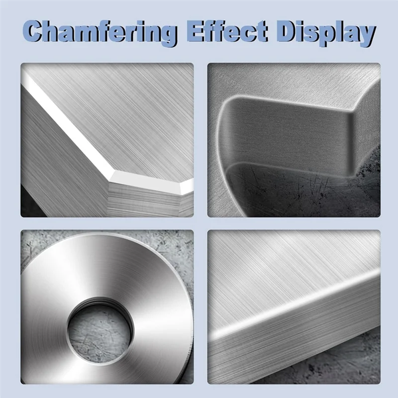 Top Deals 2 In 1 Mini Pneumatic Chamfering Machine, Air Chamfer Tool For Chamfering Metal Round Corner, 45 Degree Arc Corner, Ea