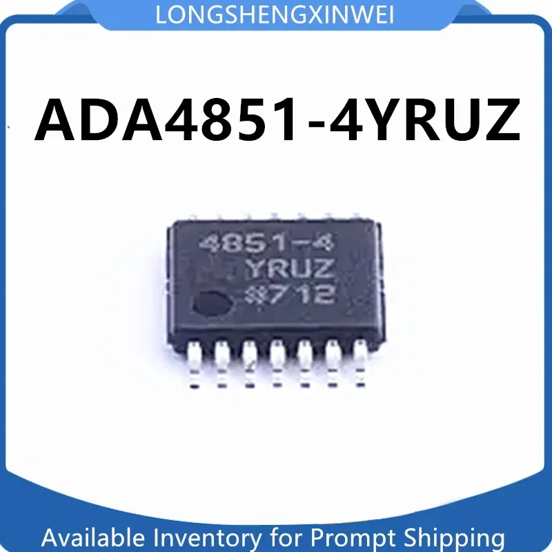 1PCS  4851-4 ADA4851-4YRUZ TSSOP-14 Operational Amplifier Chip IC New