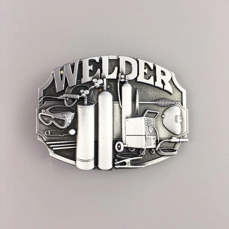 

New Vintage Welder Trades Tradesman Belt Buckle also Stock in US Gurtelschnalle Boucle de ceinture BUCKLE-WT150AS Free Shipping