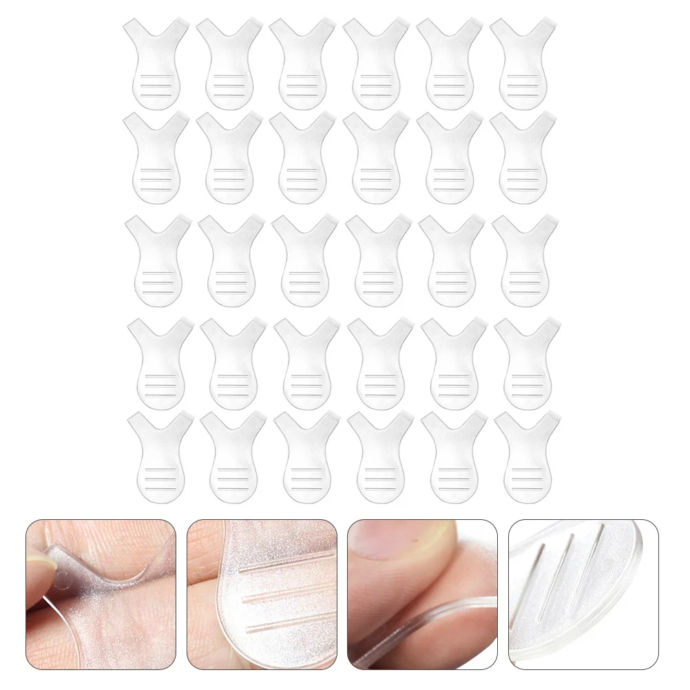 Outils de brosse à cils transparents, 30 pièces, Extension de greffage, fournitures de maquillage pour femmes et filles, usage professionnel