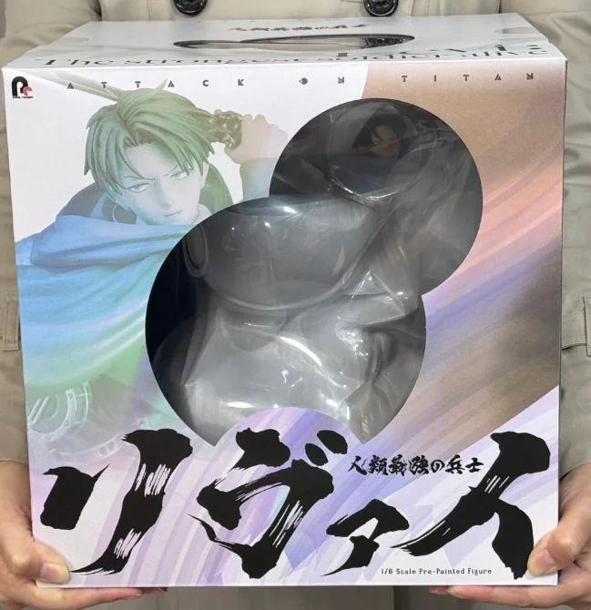 【UA】Pony Canyon Attack on Titan Levi 1/7 Scale Figures Model Toy Gift