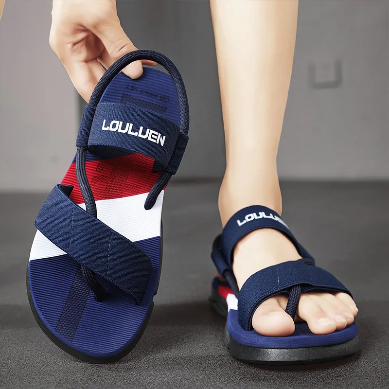Main Casual Lightweight Beach Sandals Comfortable Trendy All-match Breathable Fashion Sandals for Men New Spring Summer，37-45