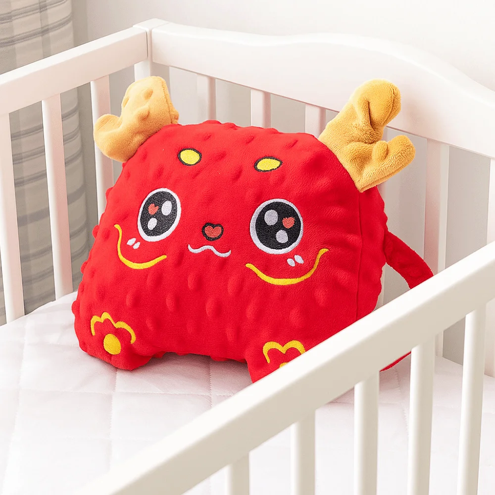 3 Modes Infant Sleep Hand Pat Adjustable Straps Anti Startle Baby Sleep Soothing Palms Cartoon Animal Shape Remote Control