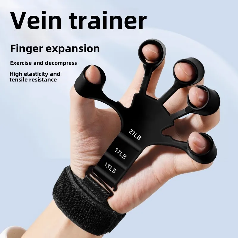 Fingertrainer, magisches Werkzeug, Fünf-Finger-Kraft, Handflexibilität und Verlängerung, Handübungsgeräte für Grund- und Sekundarschüler