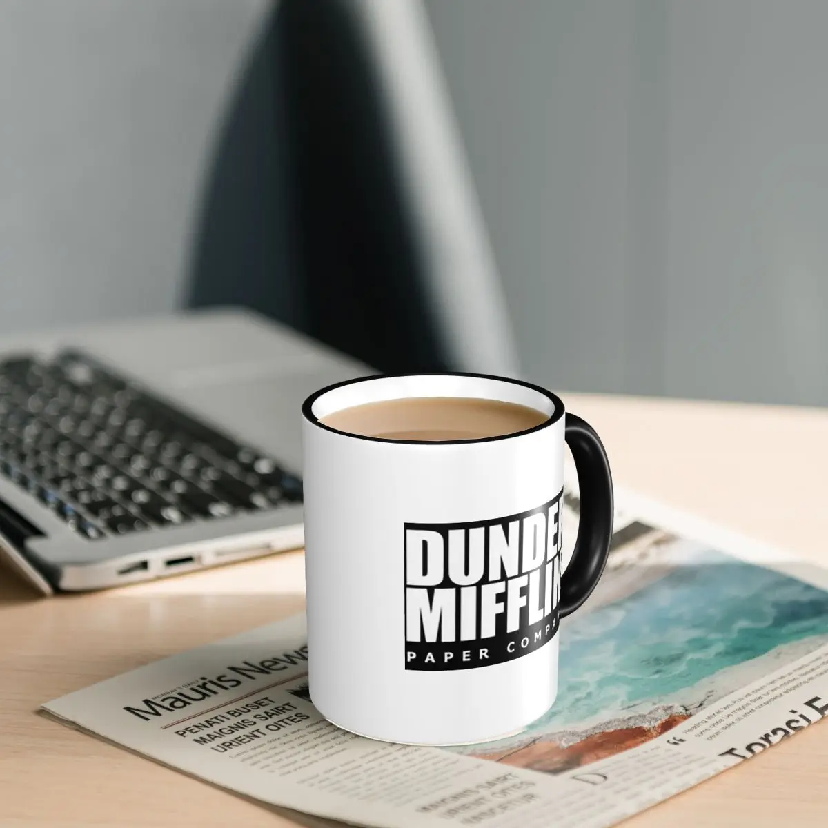 Worlds Best Boss The Office Dunder Mifflin Mug Funny Ceramic Coffee Cups Tea Mugs Milk Cup Drinkware Gifts for Woman Man