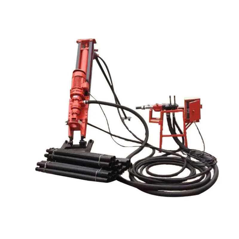 

China supplier portable DTH borehole hammer drilling rig used with air compressor