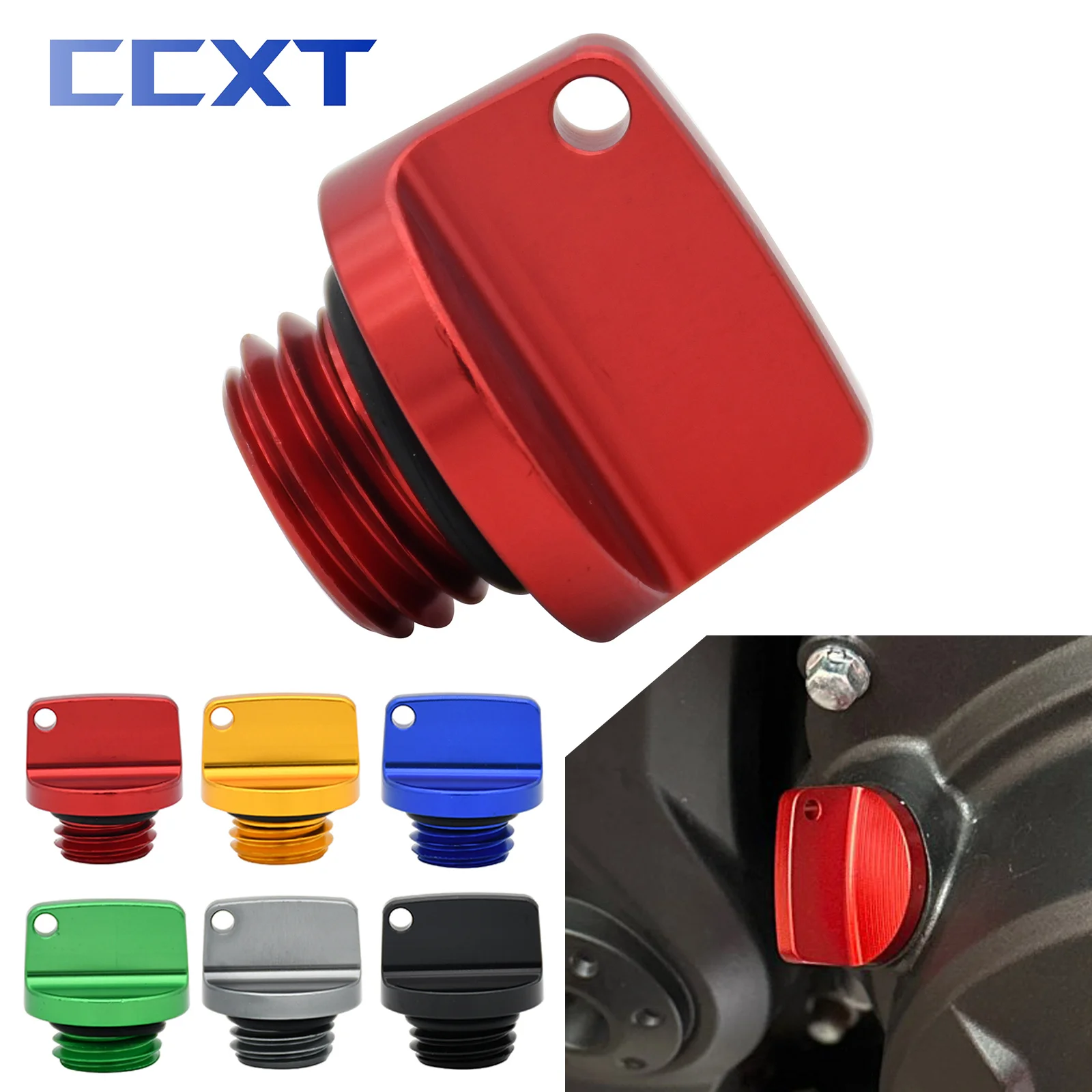 Motorcycle M20*2.5 Oil Filler Cap Plug For Honda CB CBR 250F 300F 400F 500F 250RR 600RR CRF CR For Yamaha YZ WR 65 80 85 125 250