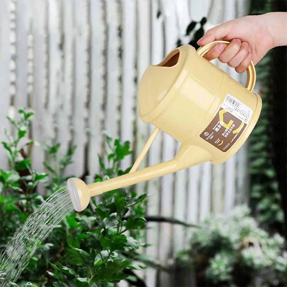 

Vintage Plastics Watering Can Large Capacity Garden Water Spraying Pot Home Flower Kettle