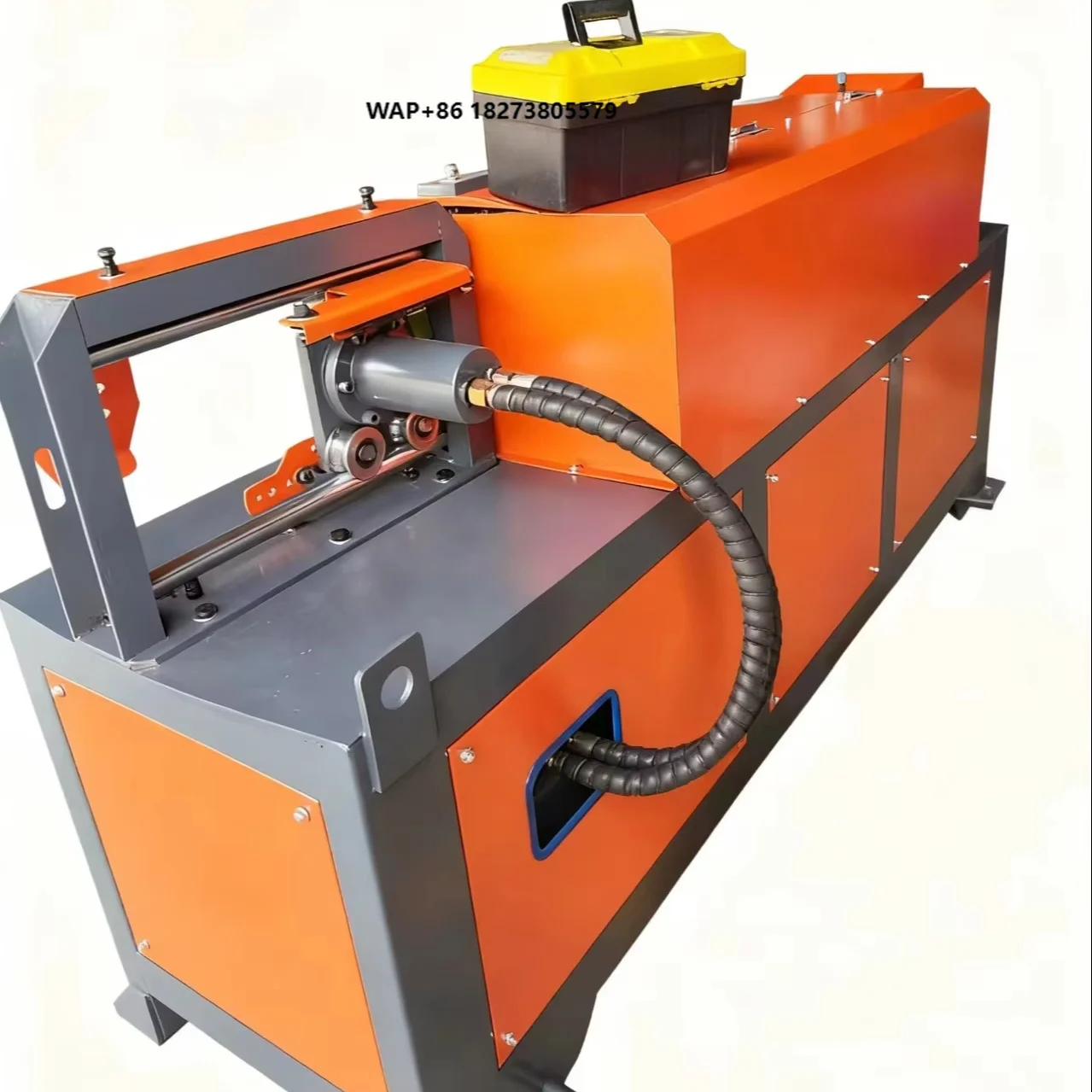 Advanced Industrial CNC Automatic Rebar Straightening Cutting Machine 7.5KW Motor High Productivity Straightener Cutter Combo