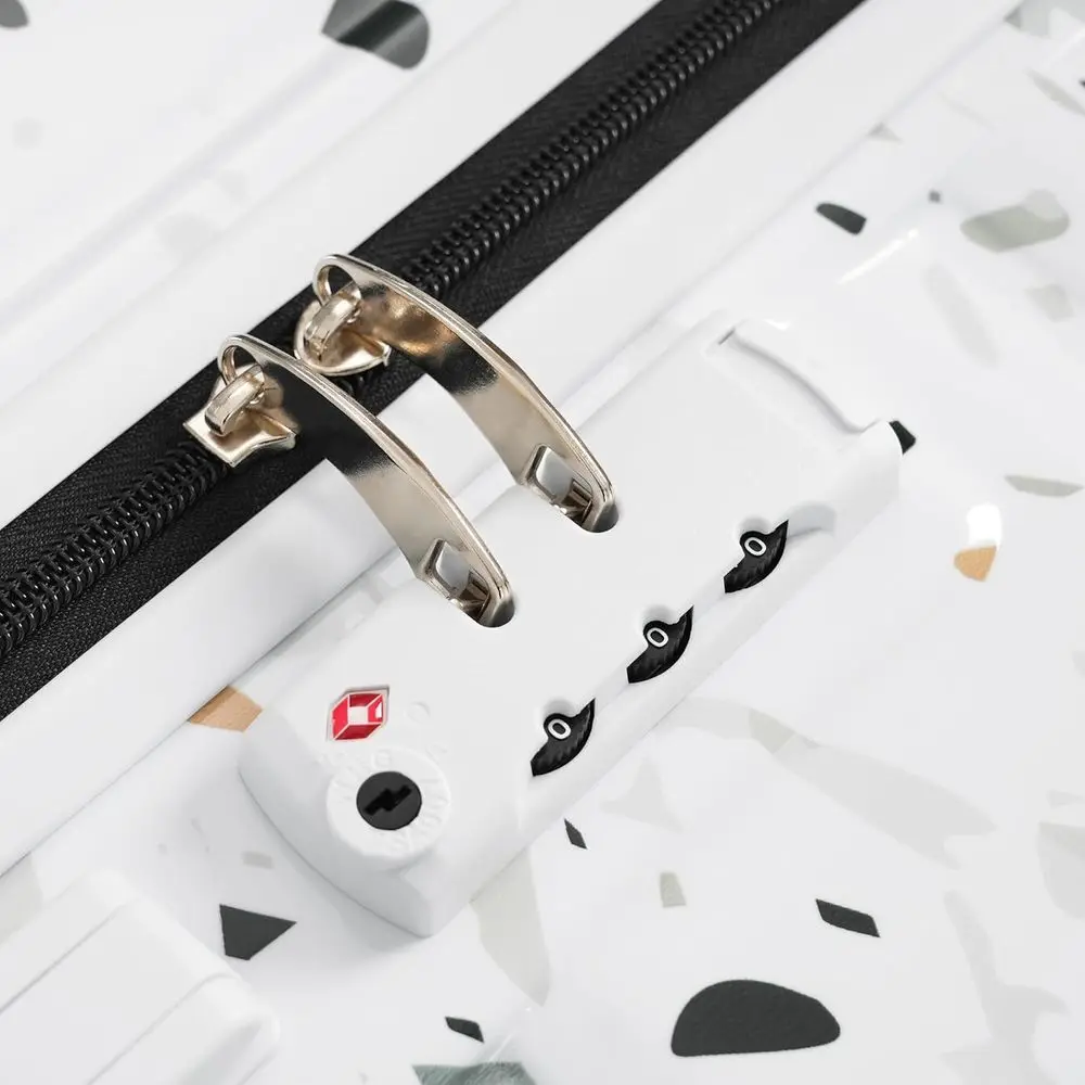 Durable 3-Piece ABS Luggage Set: Ultra-Lightweight, Sturdy, and Anti-Scratch