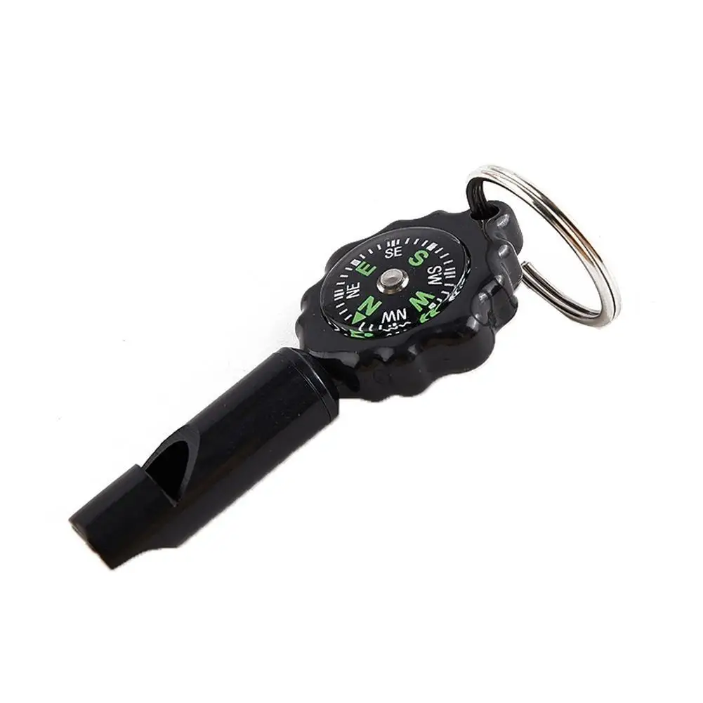 

2 in 1 Multi-function Whistle Compass Outdoor Safety Survival Tools For Camping Hiking Climbing Boating