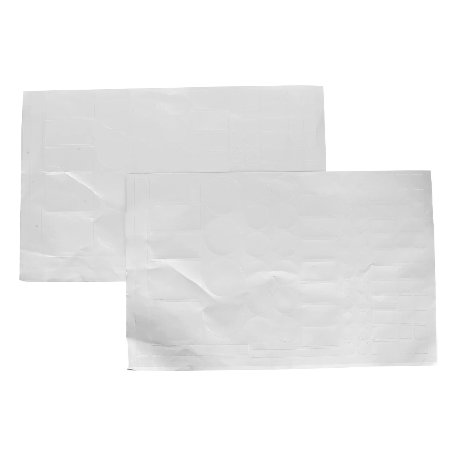 

2 Sheets LED Light Blackout Stickers Dimming Cover Grey Electronics Self Adhesive PVC Practical Use Decorative