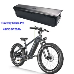 QuietKat King Kong Himiway Ebike Battery 48V 52V 20Ah 960Wh 750W Bafang Motor with Charger Zebra Cobra Big Dog Ranger Ebike