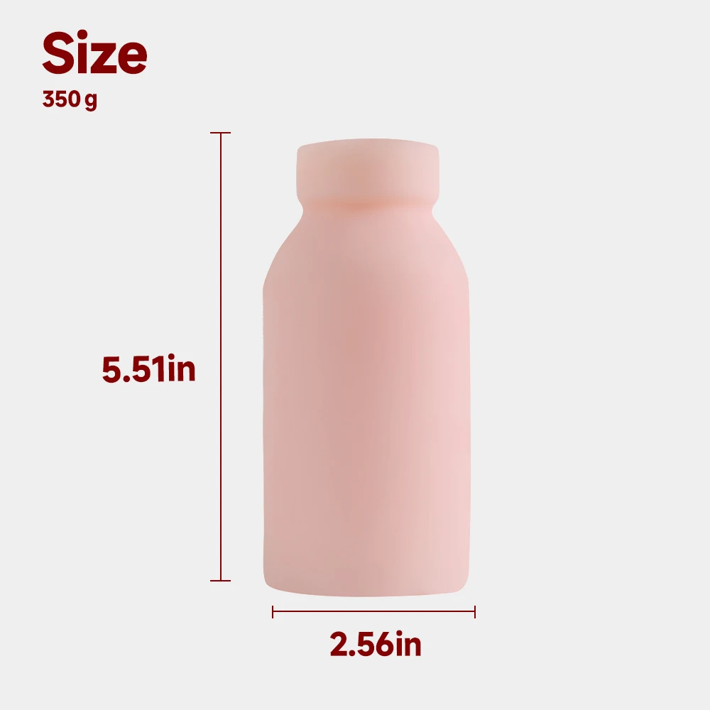 زجاجة الحليب ذكر الاستمناء جيب كس لعبة الجنس الكبار للرجال تمتص جهاز استمناء المهبل الحقيقي Onahole الرجال مثير متعة لعبة