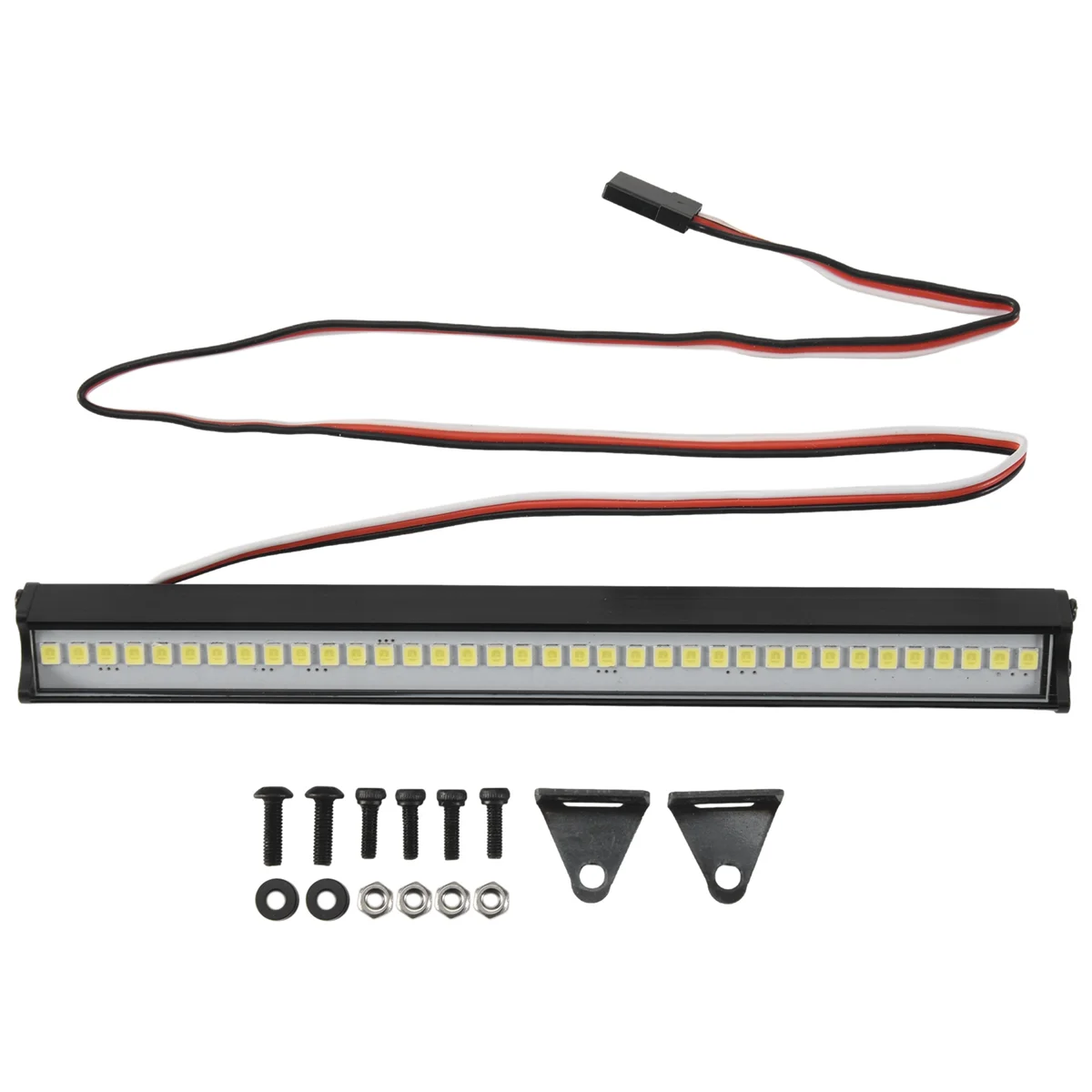 150MM 36 LED Light Bar Lampa dachowa do Axial SCX10 90046 Traxxas TRX4 Slash Rustler 1/8 1/10 RC Crawler Truck