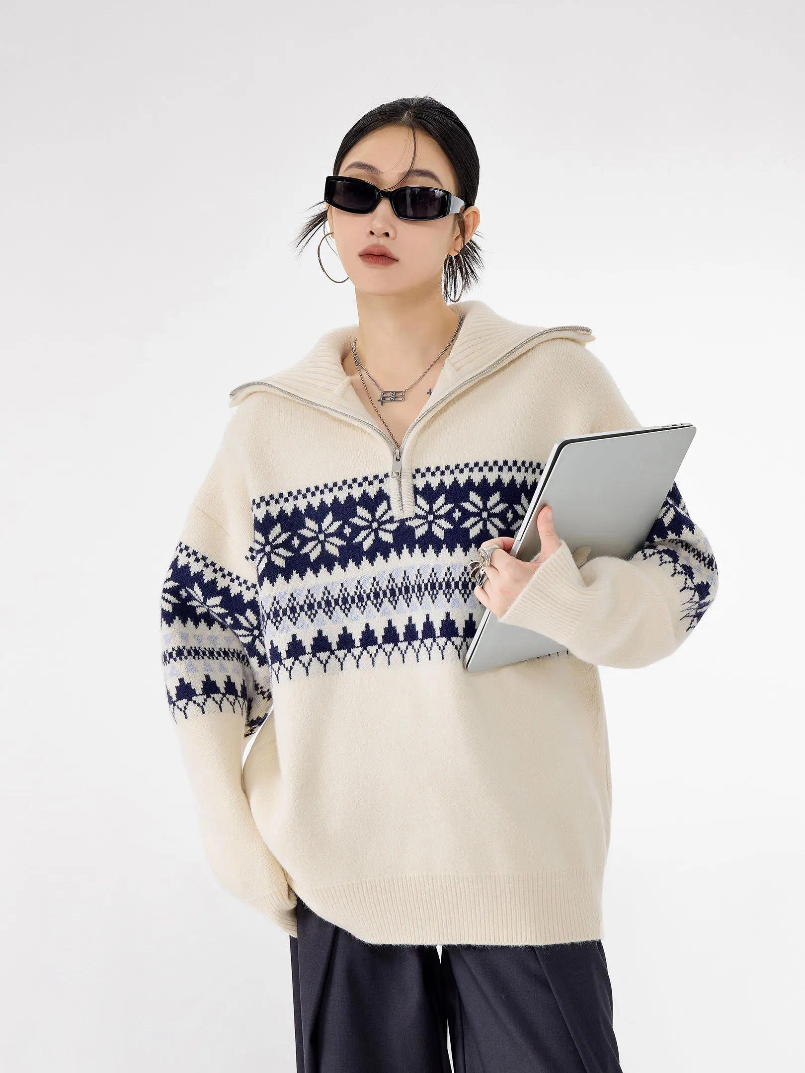 

Мужские пуловеры с меховым воротником для активного отдыха, больших размеров, свободного кроя, очень широкие, комфортные, повседневные