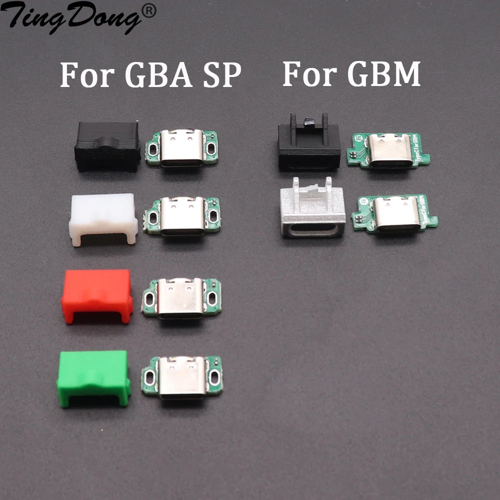 USB-C USB Type-C Charging Port And Headphone Port Are Suitable For GAMEBOY ADVANCE SP GBASP GBM