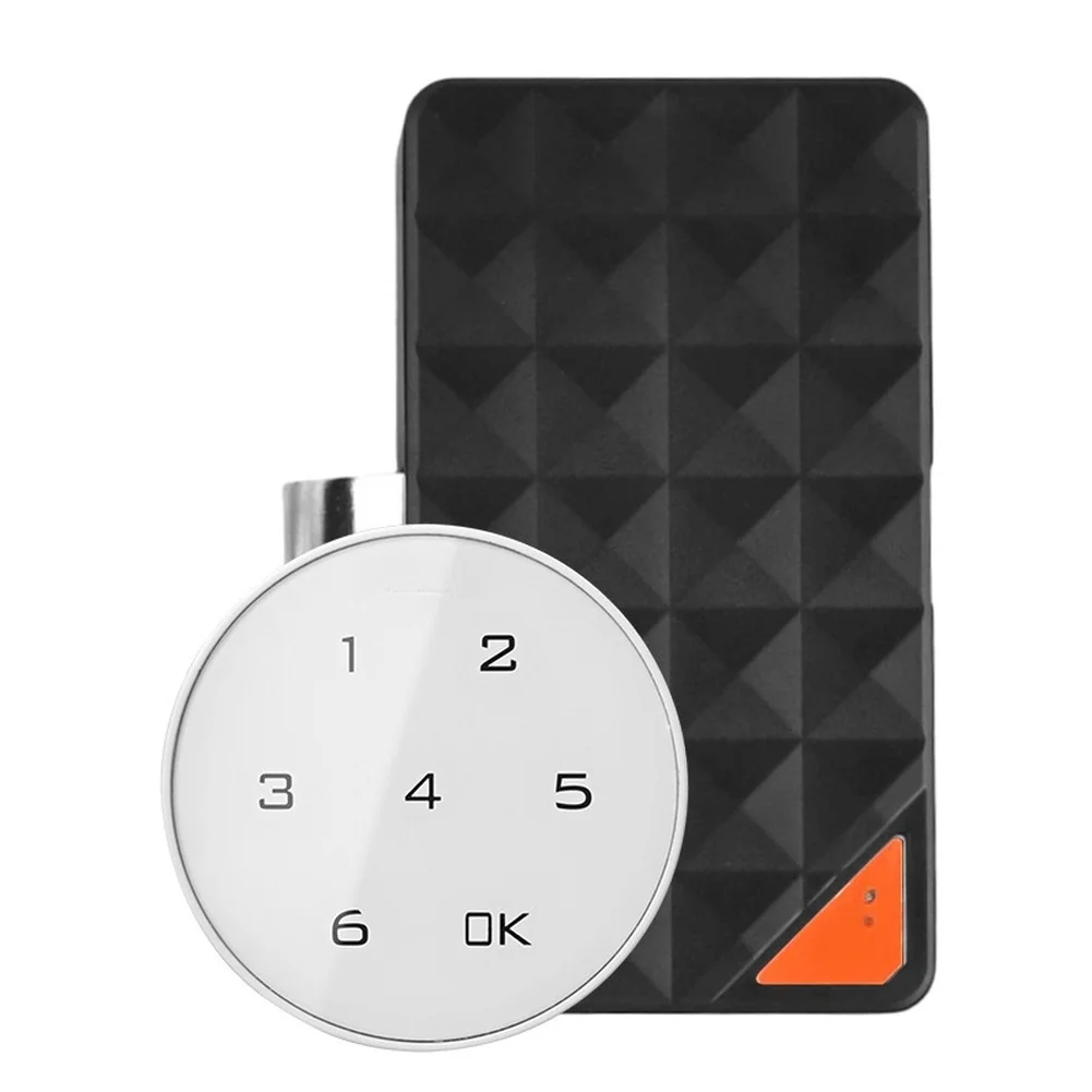 Waterproof Electronic Lock for Cabinet Drawer Sauna Gym IP65 Dustproof Smart Code Lock ABS Black 9.62x5.4x2.1cm
