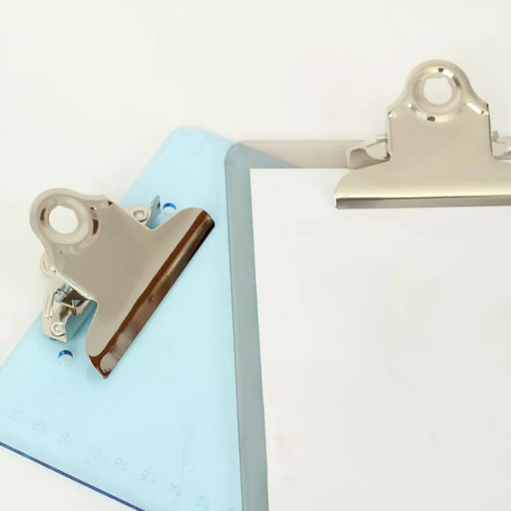 

1Pcs Premium Plastic A4 Clipboard Smooth Surface Rounded Corners Hanging Loop Lightweight Sturdy Writing Board for School Office