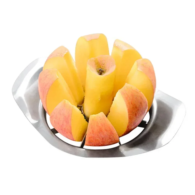 Handheld Pressing Type Apples Corer Slicers Divider Kitchen Gadgets Stainless steel Apple Cutter Comfort Handle Fruit Tools