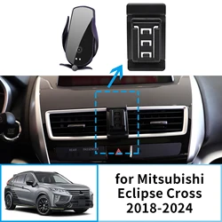 Car Mobile Phone Holder for Mitsubishi Eclipse Cross 2018 2019 2020 2021 2022 2023 2024 GPS Bracket Navigation Stand Auto