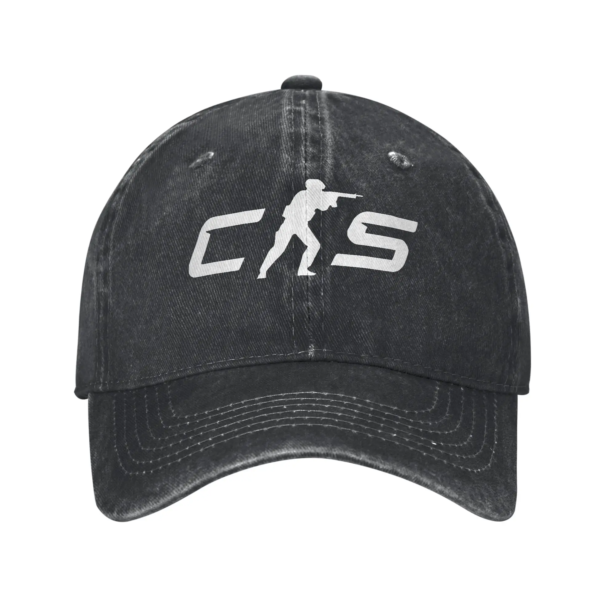 Counter-Strike 2 Logo Fashion Baseball Cap  Soft Women's Visors  Hiking Trail Women's Visors