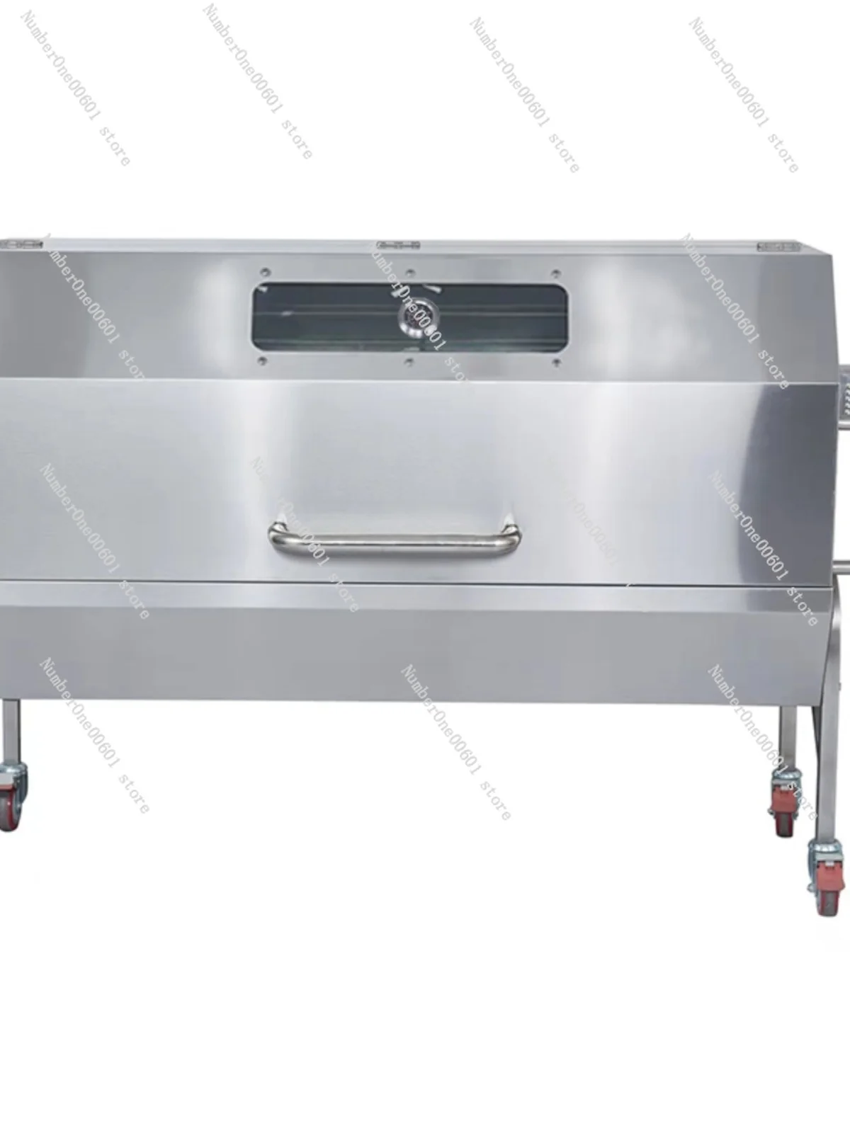 

Roast Whole Sheep Stove Extra Large Dual-purpose Charcoal Gas Automatic Rotary Roast Pig Stainless Steel Grill