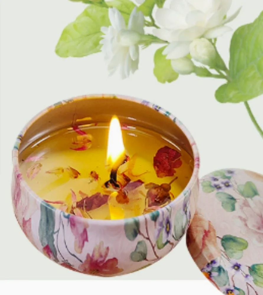 

Home Aromatherapy Candles Eternal Flower Fragrance Long lasting Plant Fragrance Candles Atmosphere Incense Candles