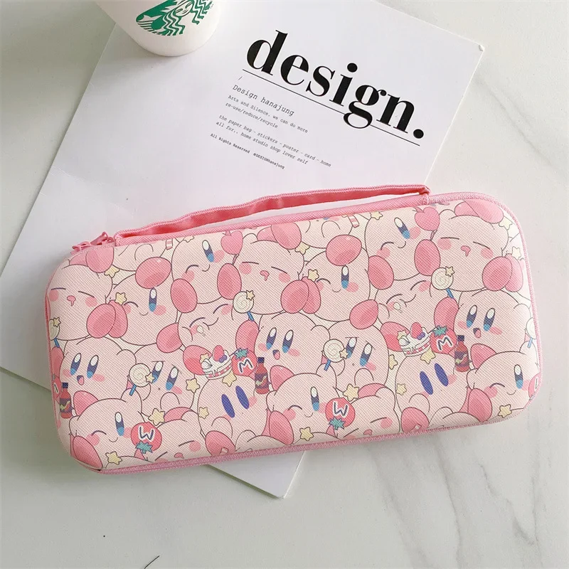 Kirby Nintend Switch Case Portable Waterproof Hard Protective Storage Bag for Nitendo Switch Nintendoswitch Console Accessories
