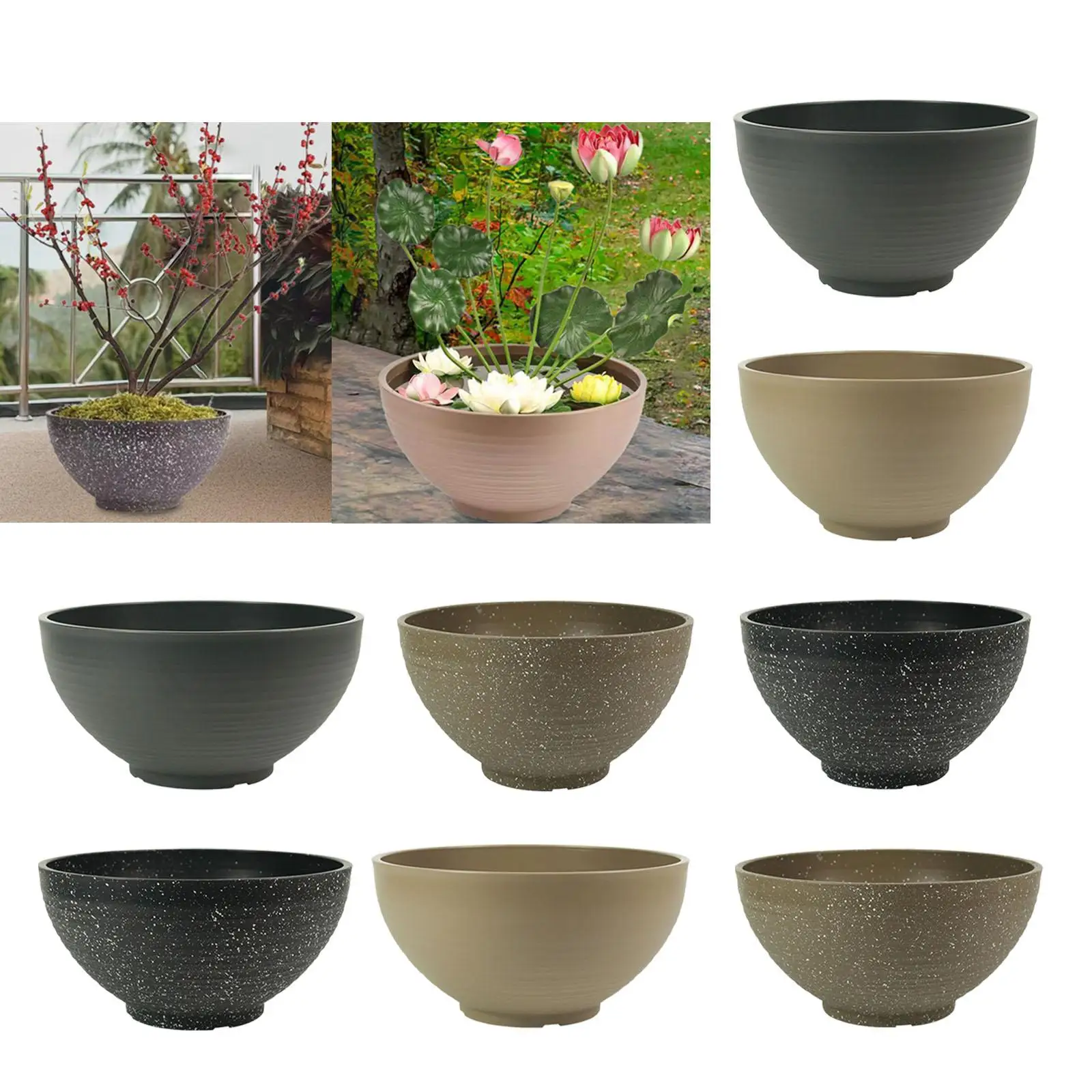 وعاء نبات عائم لزراعة الحديقة، حاوية زراعة الزهور الإبداعية، زارع مائي لحديقة مكتب عتبة النافذة #4