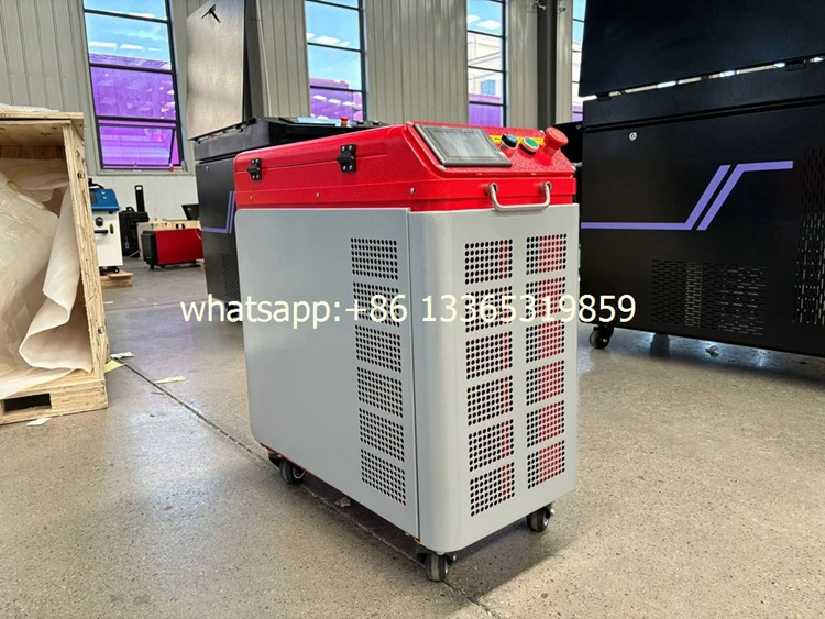 Jpt Mopa Pulse Fiber Handheld Laser Cleaner Machine Removal Laser Cleaning Machine Paint Rust Removal Ship Repairment