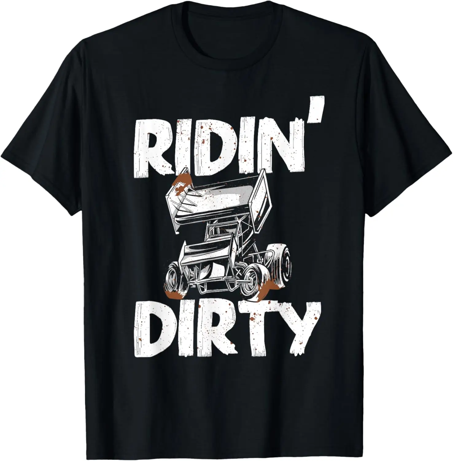 Dirt track sprint car racing T-Shirt