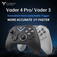 Flydigi VADER 4 Pro Game Handle Force Feedback Six-Axis RGB Customize Game Controller Multi-Support PC/NS/Mobile/TV