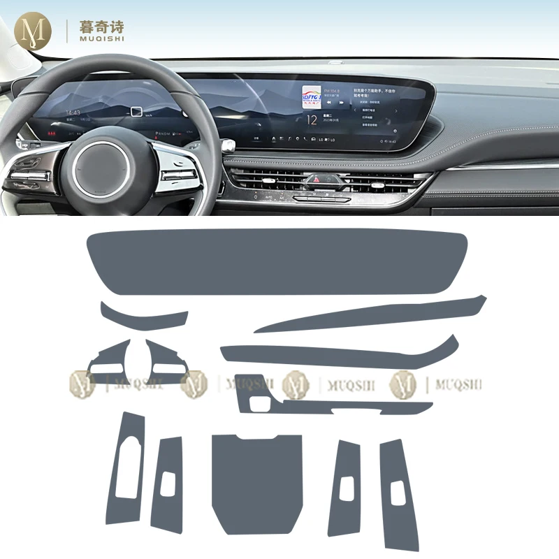 MUQSHI Pre cutting PPF/TPU Interior protective film For Buick Lacrosse 2024-2025 Car Interior Anti scratch aging console screen