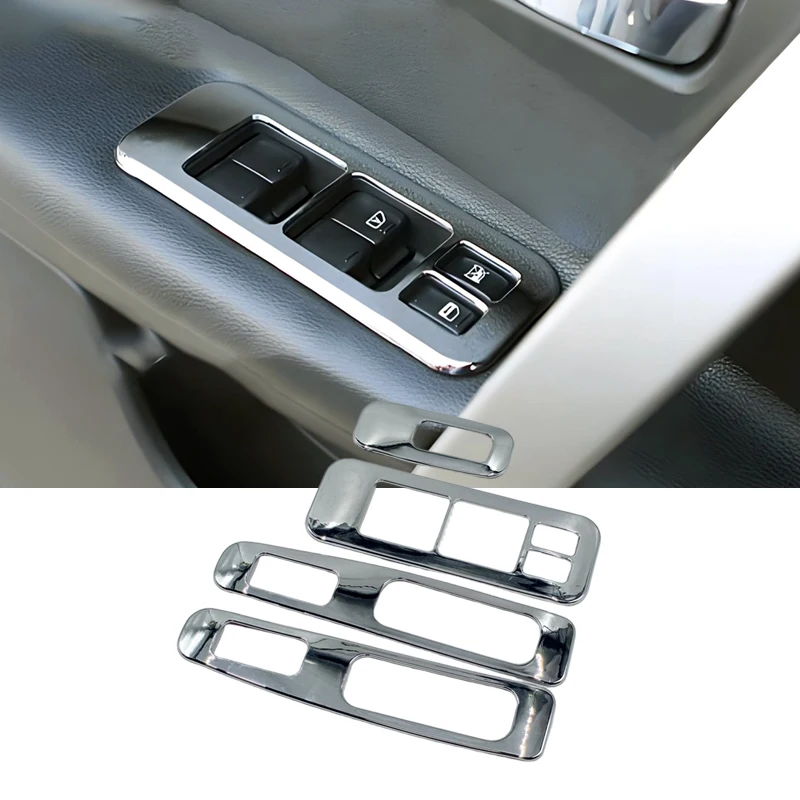 For Nissan Qashqai 2006 2007 2008 2010 2011 J10 ABS Car Window Lifter Device Cover Trim Accessories