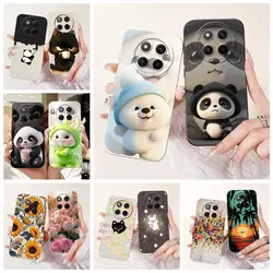 For Honor X9C Case Honor X60 Pro BRP-AN00 Cute Panda Cartoon Cover Soft TPU Phone Cass For Honor X9C HonorX60 Pro HonorX9C Shell